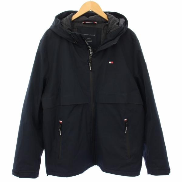   トミーヒルフィガー 中綿ジャケット ブラック L TOMMY HILFIGER（トミー・ヒルフィガー） 中綿ジャケット ブルゾン