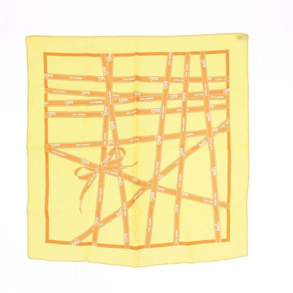 HERMES エルメス カレ45 Bolduc ボアルディック スカーフ ハンカチ  