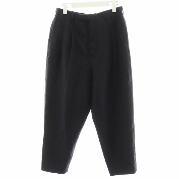 ラッドミュージシャン LAD MUSICIAN 2TUCK CROPPED WIDE SLACKS パンツ