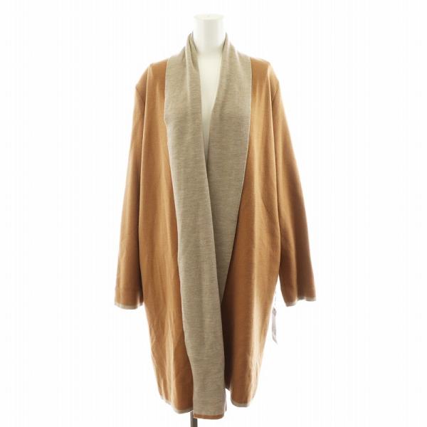FOXEY（フォクシー） 未使用品 カーディガン ロング丈 ウール F 茶