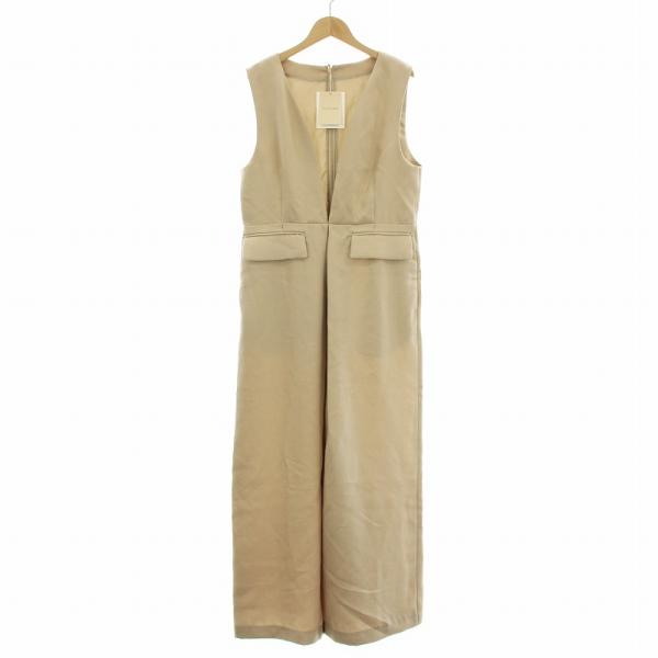 未使用品 カデュネ CADUNE 25SS ハートカットオールインワン