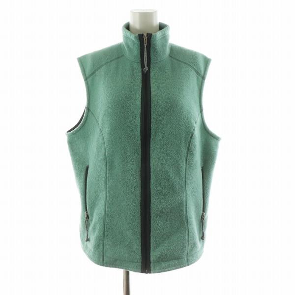 Patagonia Synchilla シンチラ ベスト M グレー/グリーン パタゴニア Patagonia SYNCHILLA シンチラ フリースベスト ジップ