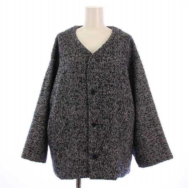 ソウソウ SOU deporate 京型友禅 ネップツイード 薙刀羽織 袷 ノー