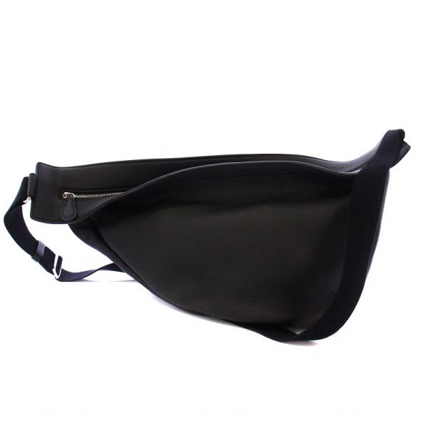 THE ROW Slouchy Banana スラウチー バナナバッグ Large Slouchy Banana Bag Black in Leather – The Row