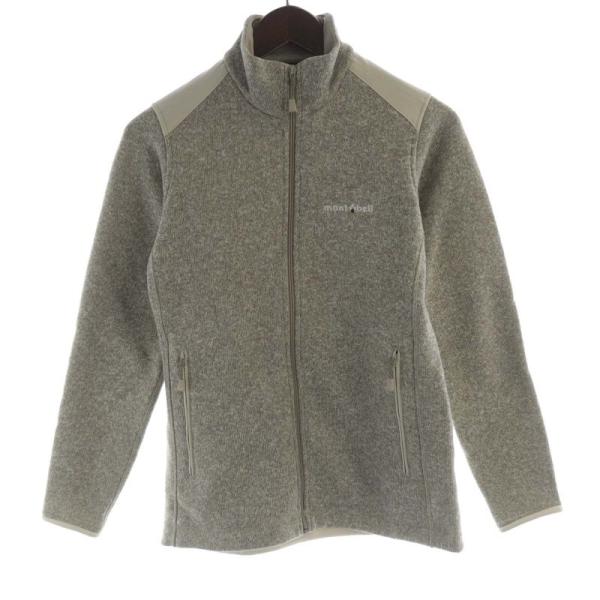 モンベル Montbell クリマプラス ニットジャケット 裏起毛 ハイネック
