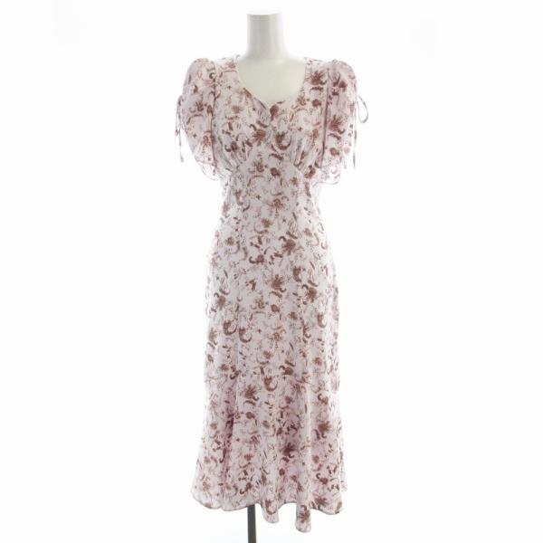 SNIDEL スナイデル SusTainaバリエプリントワンピ ワンピース ロング