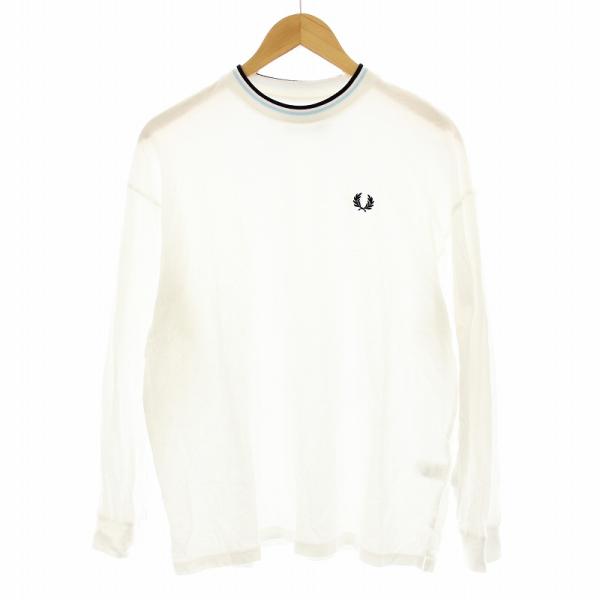 フレッドペリー 長袖 ロゴ刺繍 鹿の子 ポロシャツ 黒 美品 L カットソー FRED PERRY - FRED PERRY / フレッドペリー | 英国製 月桂樹