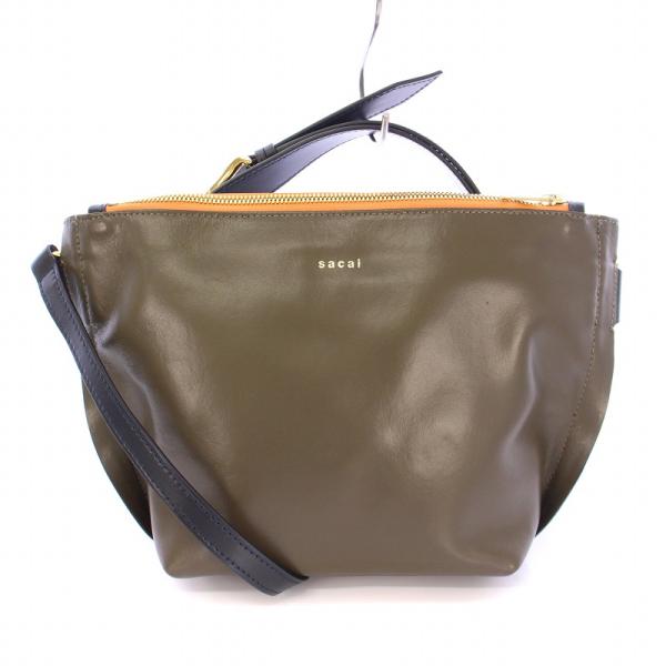 サカイ sacai Trapezoid Pouch トラペゾイドポーチ 2WAY ハンドバッグ  