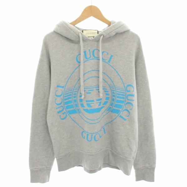 GUCCI グッチ インターロッキングGフーデッドスウェットシャツ プル
