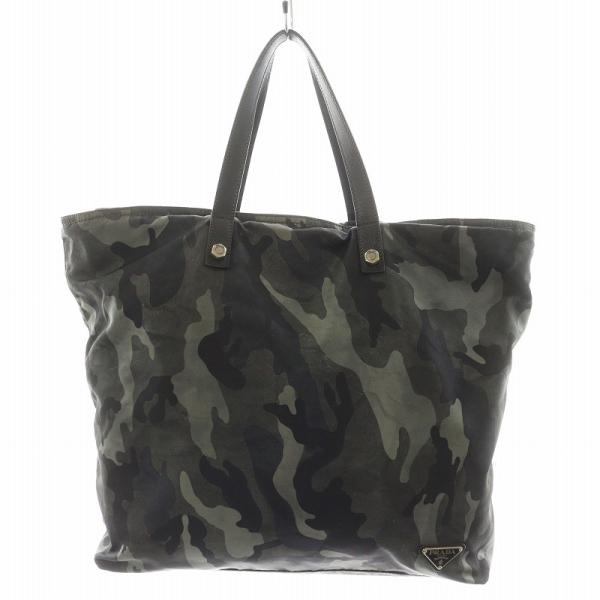 PRADA プラダ 三角プレート トライアングルロゴ トートバッグ