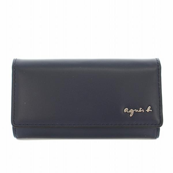 アニエスベー ボヤージュ Agnes b. VOYAGE キーケース 6連 レザー 保存