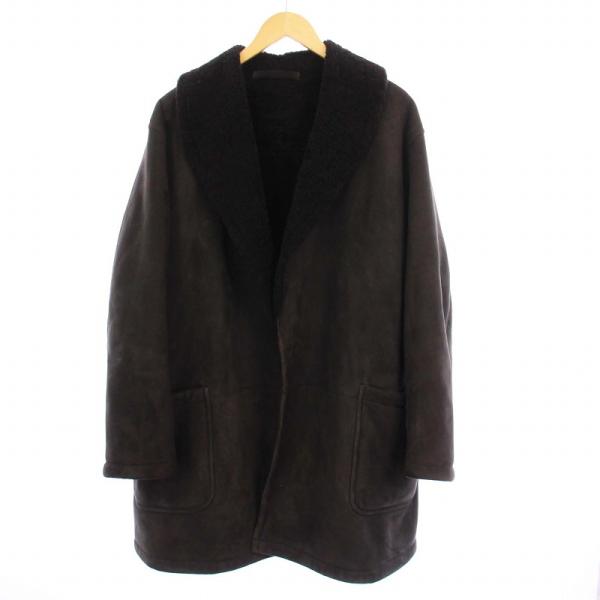 コモリ COMOLI 23AW シープスキン ショールカラーコート