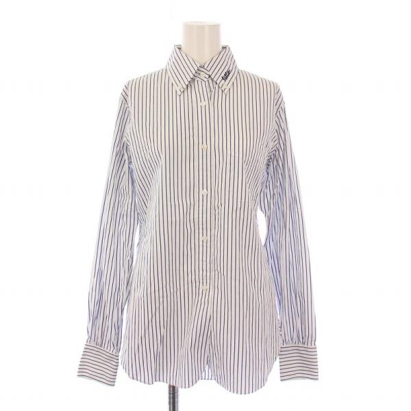 マディソンブルー新品未使用ストライプ 五分袖シャツ DEEMO STUDIO  