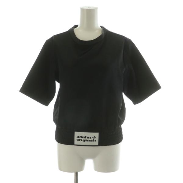 サテン リブウエストバンドルーズTシャツ adidas（アディダス）の「サテン リブウエストバンド ルーズTシャツ