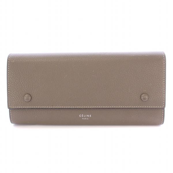 CELINE　セリーヌ　101673AFE　ラージフラップ マルチ　長財布 CELINE セリーヌ ラージフラップ マルチファンクションレザー 長