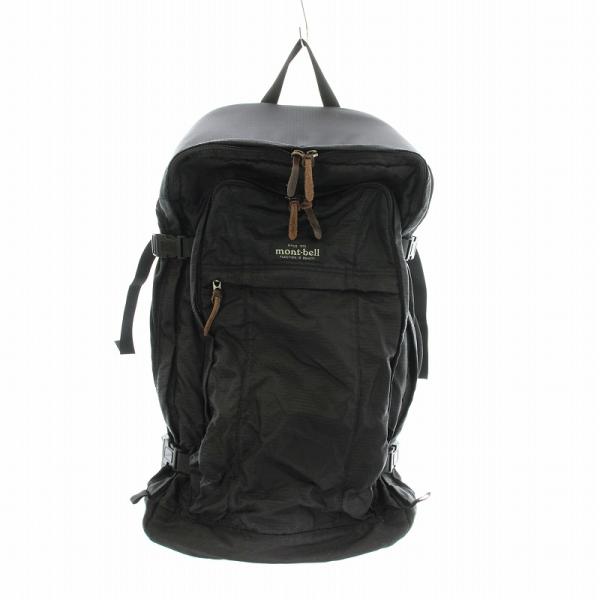 mont-bell 3WAY 旅行用バックパック 黒　大容量　ユーズド品 3WAY キャリーバッグ 1 | アウトドア用品・アウトドアグッズの