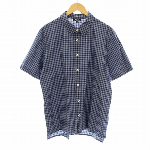 A.P.C. チェック柄 ジップアップジャケット 38 A.P.C. チェック柄 ジップアップジャケット 38