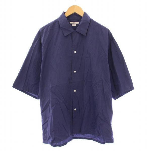 ブラームス blurhms 23SS Chambray Open-collar Shirt シャンブレー