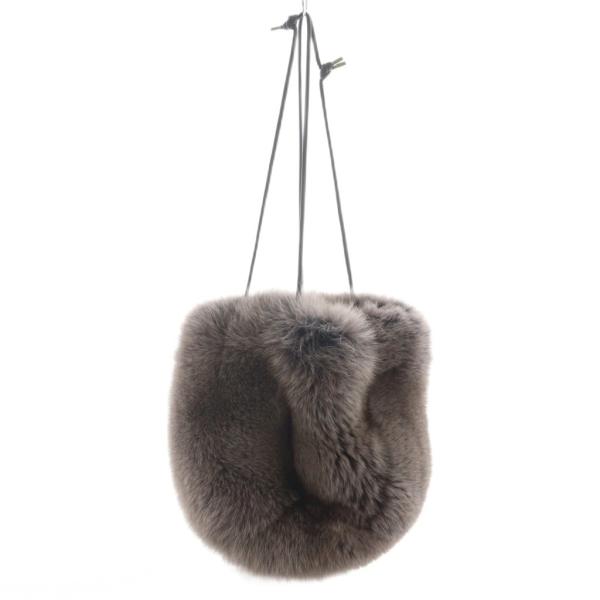 ラドロー ファーバッグ 中古・古着通販】LUDLOW (ラドロー) フォックスファー 巾着