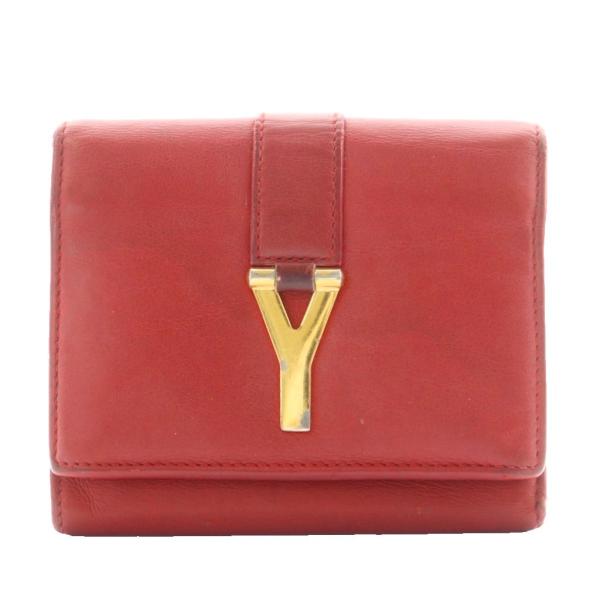 サンローラン パリ SAINT LAURENT PARIS Yライン 財布 二つ折り 小銭
