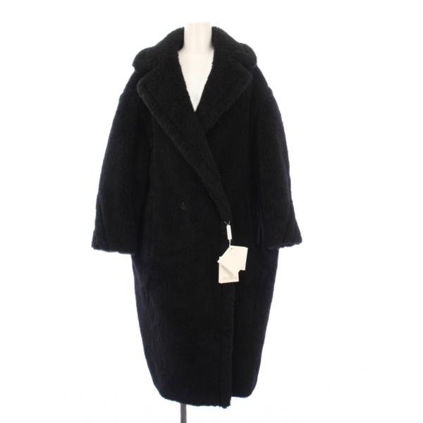 【極美品】白タグ 最高級 MaxMara ロングコート 36サイズ アンゴラ混 MaxMara【極美品】XL マニュエラ 白タグ ベルト付 スーパー