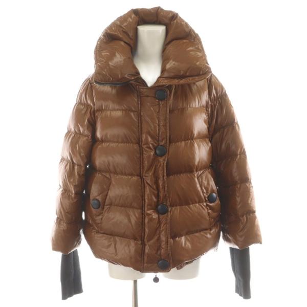 モンクレール TULSA ダウンジャケット ワッペン テュルサ カーキ 1 MONCLER（モンクレール） テュルサ TULSA ダウンジャケット フード
