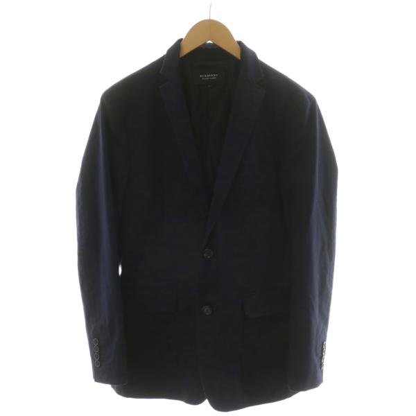 ✨️希少Lサイズ✨️バーバリーブラックレーベル　レザーテーラード　ネイビーブルー ✨️希少Lサイズ✨️バーバリーブラックレーベル レザーテーラード