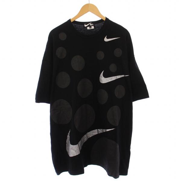 BLACK COMMEdesGARCONS×NIKE【S】ロンT ドット 黒 白 BLACK COMMEdesGARCONS×NIKE【S】ロンT ドット 黒 白 - メルカリ