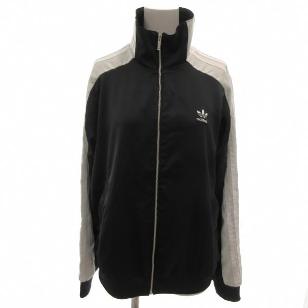 アディダス ジャージトラックジャケット　ブラック2XL トレフォイルロゴ刺繍85 adidas Originals アディダスオリジナルス originals TRACK TOP