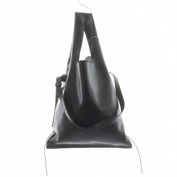 【中古】アメリヴィンテージ 23AW UND REFINED LEATHER BAG ハンドバッグ ショルダーバッグ トートバッグ レザー 黒 アメリヴィンテージ Ameri VINTAGE 23AW UND REFINED LEATHER BAG