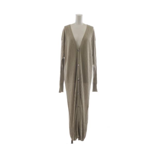 プラージュ Plage 《追加予約》floche rib カーディガン （グレー