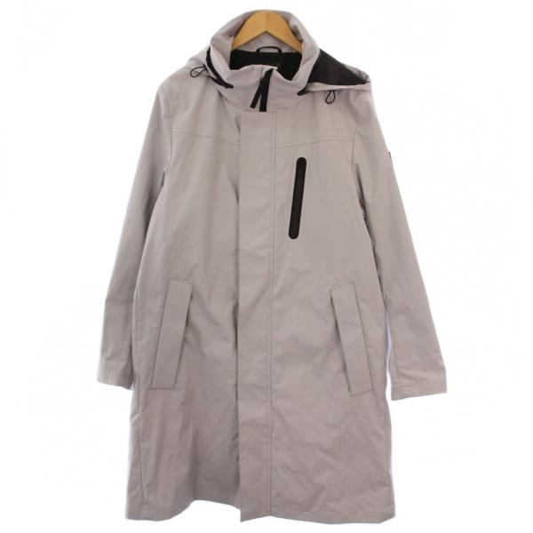 美品 ブラックレーベル クレストブリッジ ウール100% フード付き コート 10th ANNIVERSARY】エアリーメルトンダッフルコート（コート）｜BLACK