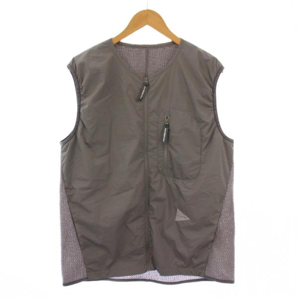 and wander（アンドワンダー） and wander alpha direct vest アルファ