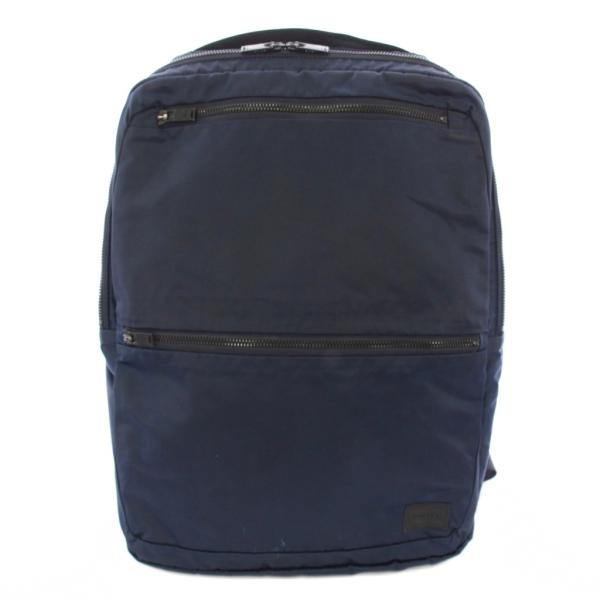 【中古】ポーター PORTER 吉田カバン EVO DAYPACK リュックサック デイパック 紺 ネイビー /TK メンズ PORTER ポーター 吉田カバン EVO DAYPACK リュックサック デイパック