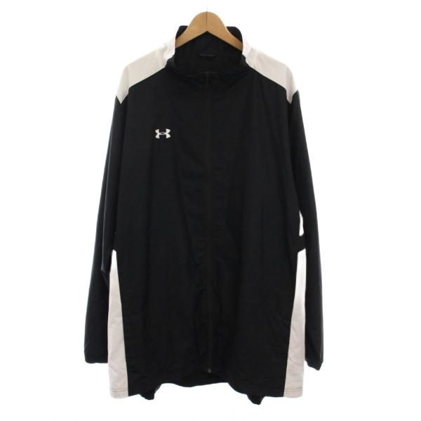 アンダーアーマー UNDER ARMOUR ウォームアップ ジャケット 6XL 黒