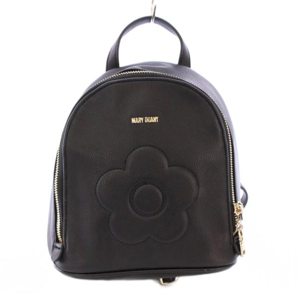 マリークワント MARY QUANT リュックサック デイパック レザー ロゴ