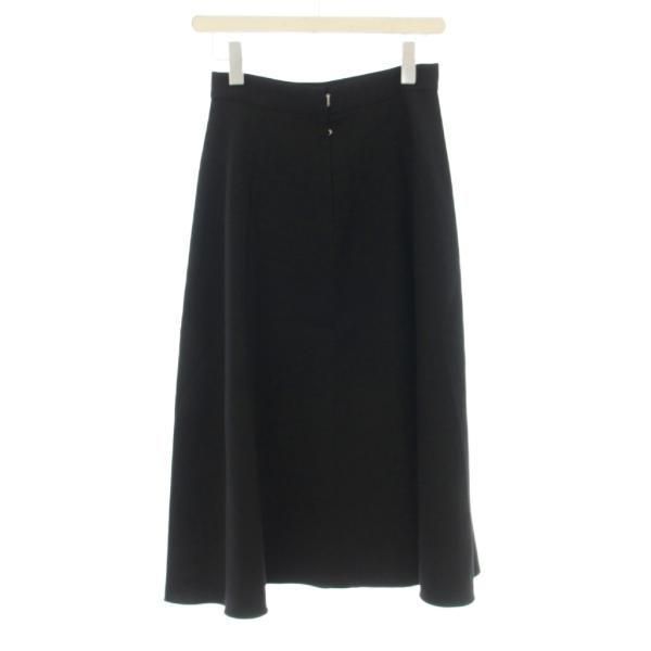 マークジェイコブス MARC JACOBS スカート 00 黒 ブラック 無地 ロング