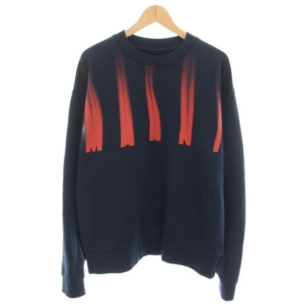 MARNI マルニ 21SS スウェット トレーナー クルーネック 長袖 ロゴ