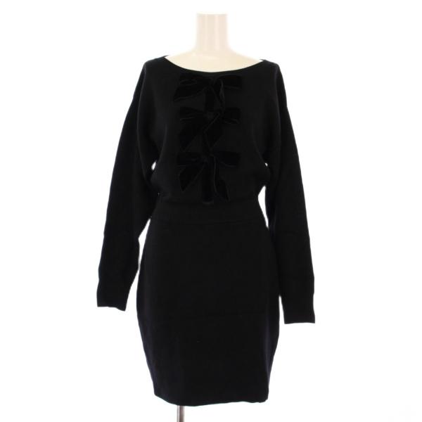 ハーリップトゥ Her lip to 24AW Simone Knit Mini Dress ワンピース