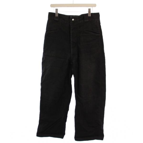 未使用品 アプレッセ A.PRESSE Vintage Black Linen Trousers