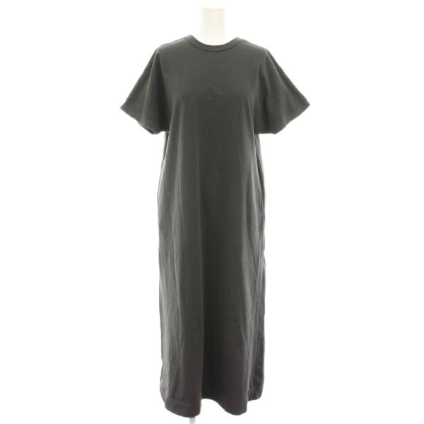 【中古】スローン SLOANE Tシャツワンピース ロング マキシ 半袖 1 グレー SL8S-T770 /YT レディース スローン SLOANE Tシャツワンピース ロング マキシ 半袖 1 グレー SL8S