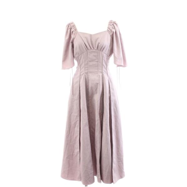 ハーリップトゥ Herlipto All Day Long Pleated Dress ワンピース