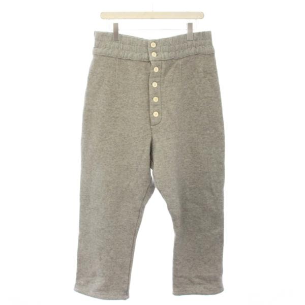 【中古】シーオール SEEALL YAK TERRY BUTTON スウェットパンツ イージーパンツ 裏起毛 3 グレー SAU31 SW983 メンズ シーオール SEEALL YAK TERRY BUTTON スウェットパンツ イージーパンツ