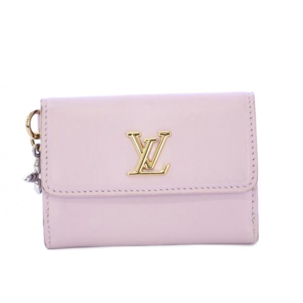 【中古】ルイヴィトン ミニ トリフォールド ウォレット･LV ブルーム ケース ミスティライラック M15083 LOUIS VUITTON（ルイ・ヴィトン） ミニ トリフォールド ウォレット・LV