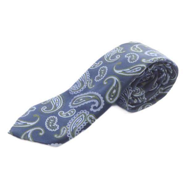 ヒューゴボス HUGO BOSS ネクタイ ペイズリー ネイビー 紺 /SR メンズ