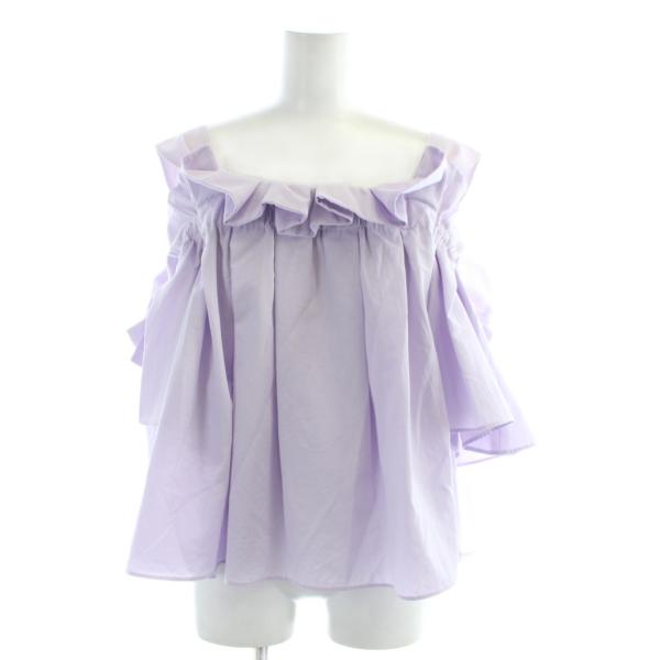 SNIDEL（スナイデル） SNIDEL 25SS オフショルリボンブラウス シャツ 