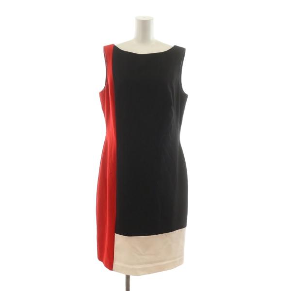 ローレンラルフローレン LAUREN RALPH ノースリーブワンピース ひざ丈