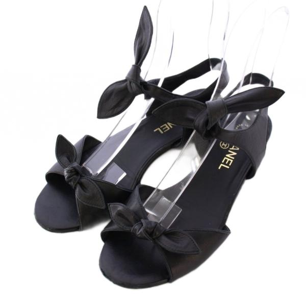 CHANEL（シャネル） ストラップサンダル アンクル ラウンドトゥ