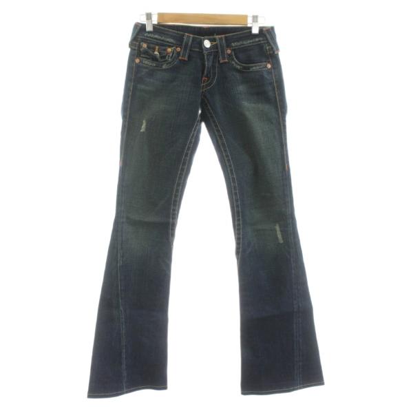 トゥルーレリジョン TRUE RELIGION デニムパンツ ジーンズ フレア 24