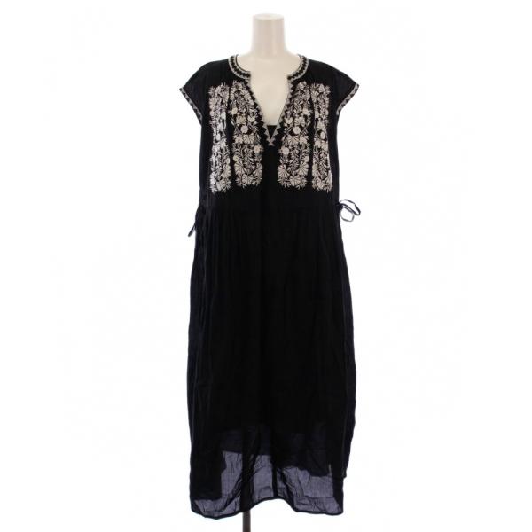 ヌキテパ NE QUITTEZ PAS! ワンピース ロング フレンチスリーブ